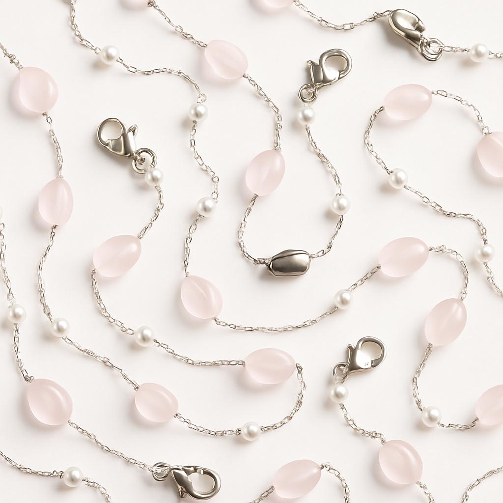 Rosé Mist Satin Dress