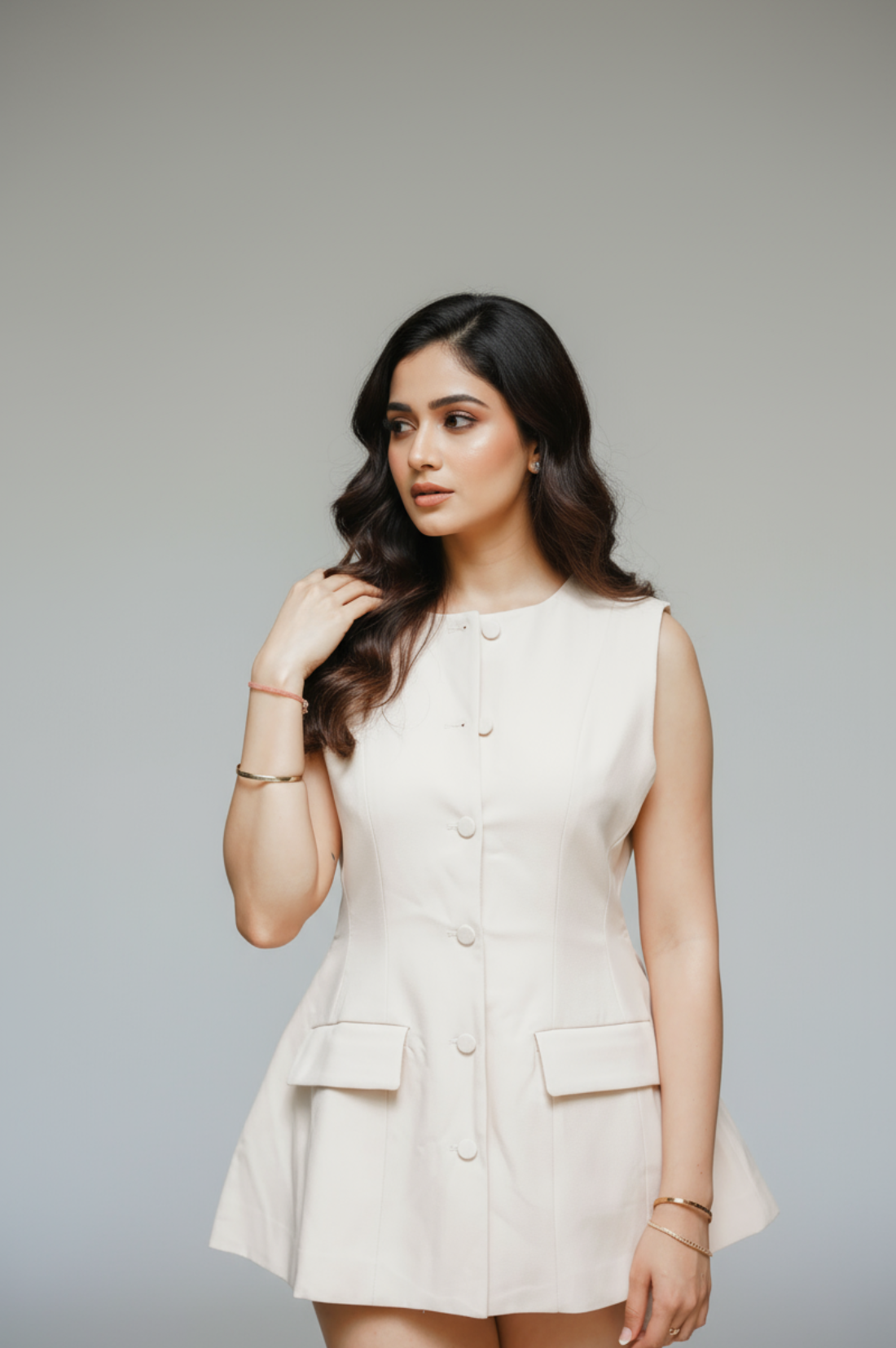 Rosewood Charm - Mini Dress